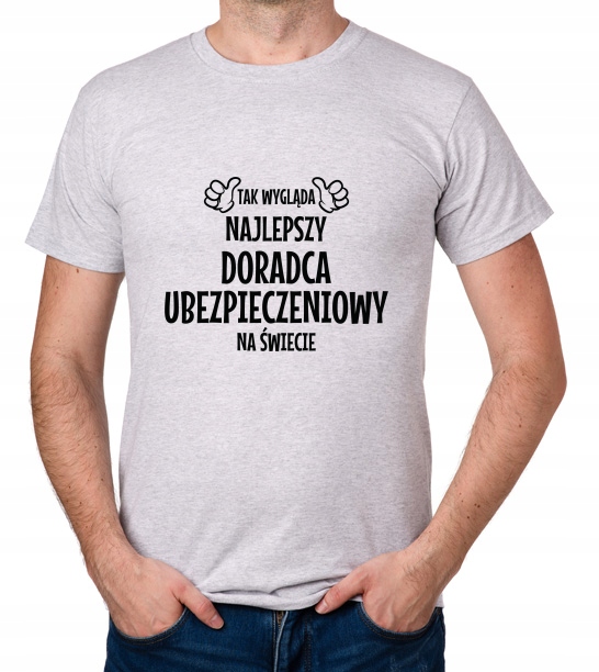 

koszulka Najlepszy Doradca Ubezpieczeniowy prezent