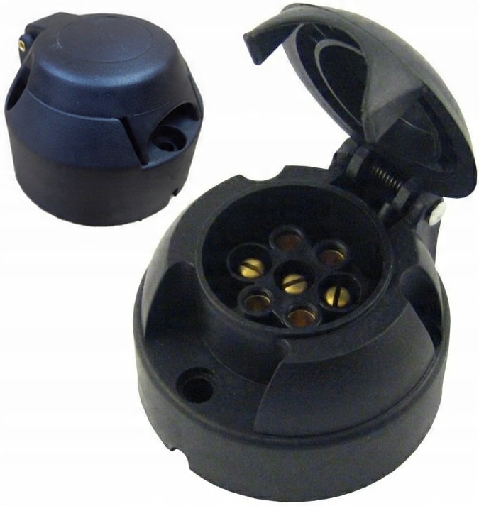 

Gniazdo Przyczepy Przyczepki plastikowe 7 Pin 12V