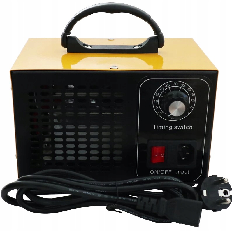 GENERATOR OZONU MOCNY 60 000MG/H OZONATOR + TIMER Maksymalna wydajność 300 m³/h