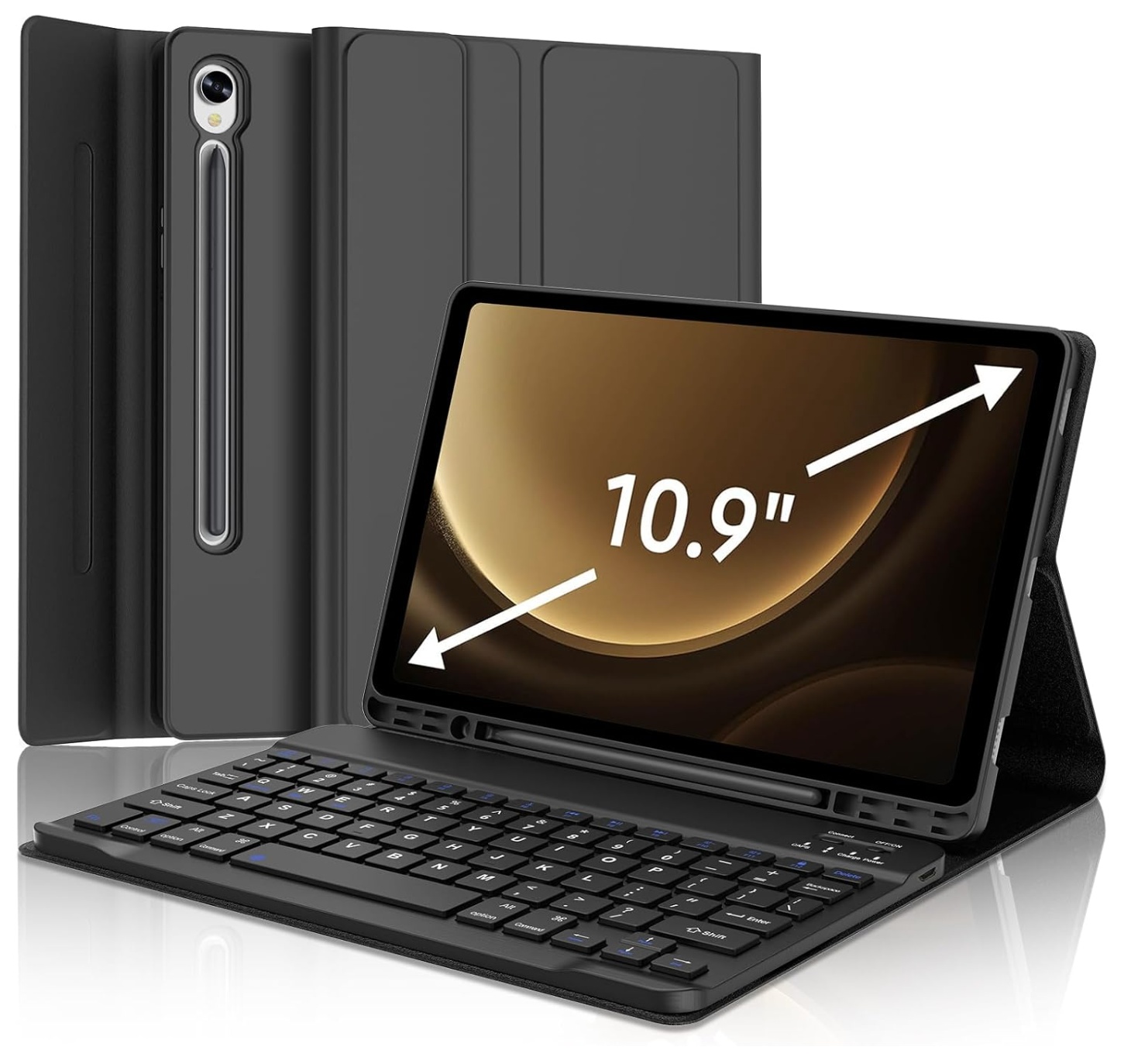 ETUI CASE KLAWIATURA do SAMSUNG GALAXY TAB S10 FE / S9 FE / S10 LITE 10.9