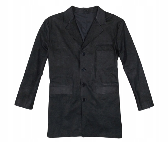 REAL płaszcz skórzany elegant soprano L/XL