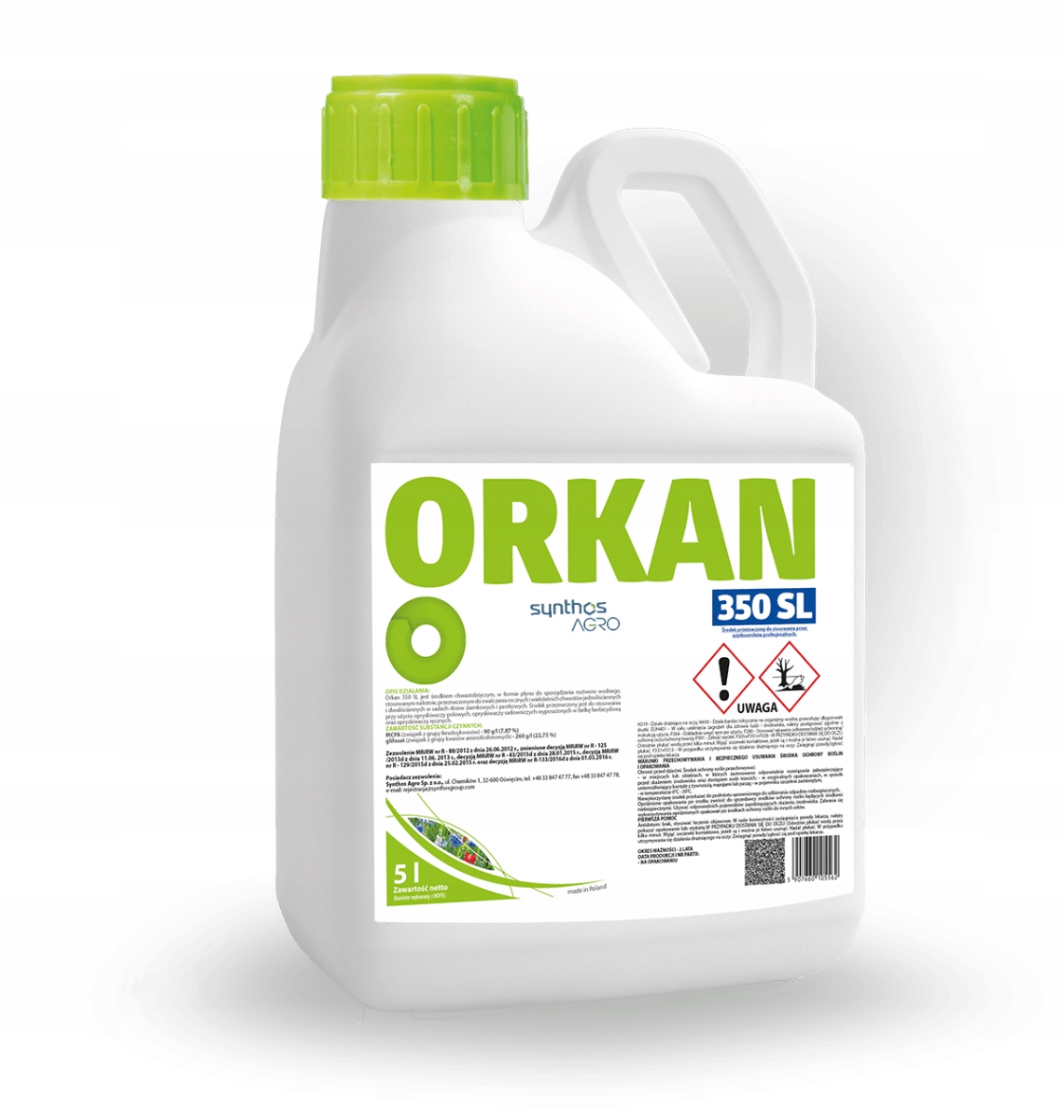 

Orkan 350 Sl 5L oprysk na chwasty