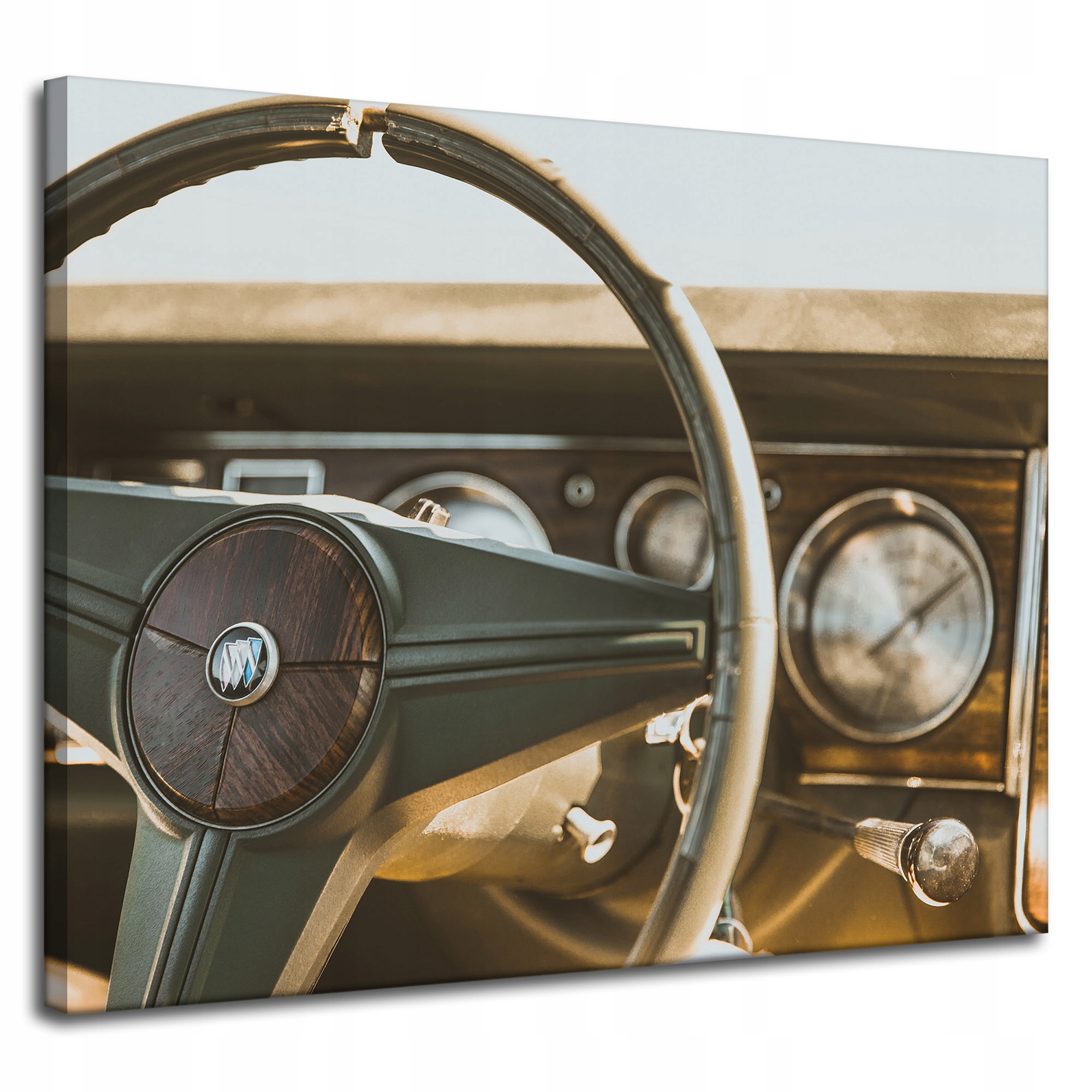 Obraz na plátně Vintage Auto Retro 100x80 cm