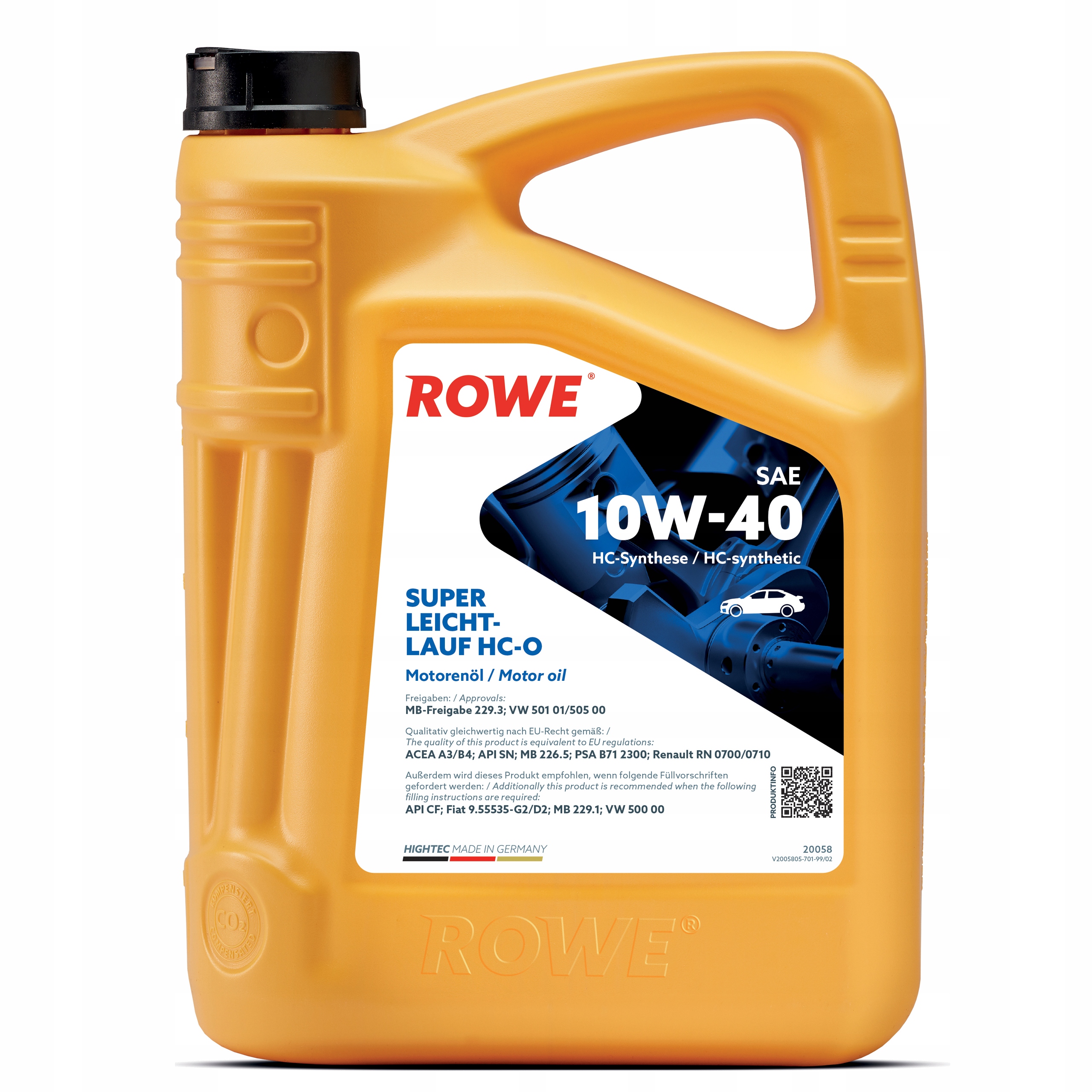 

Rowe Hightec Leichtlauf 10W40 5L