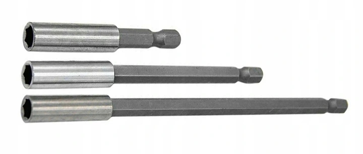3x UCHWYT DO BIT-ÓW DŁUGI 1/4" MAGNETYCZNY Kod producenta 02568.UMB.03EL