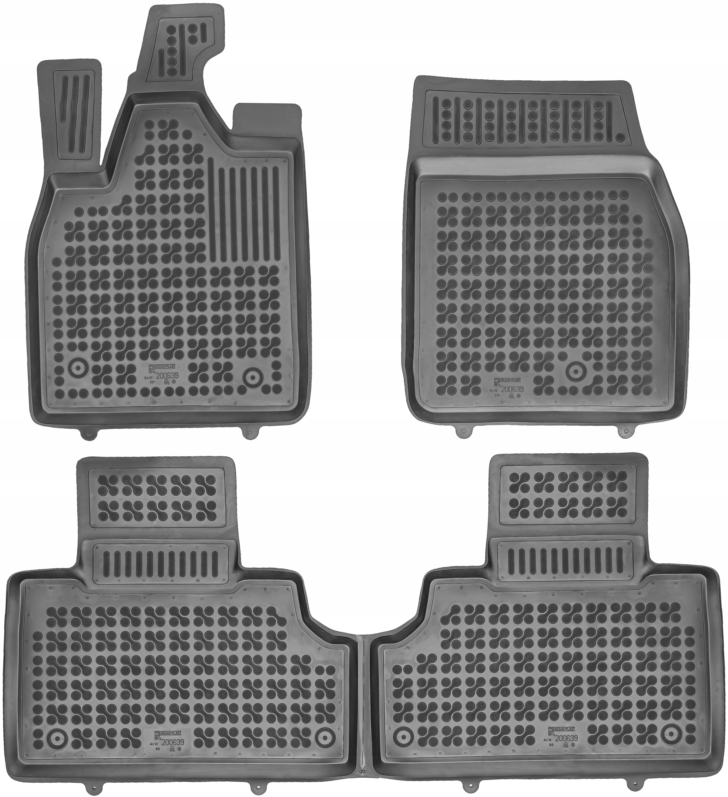 Ford Mustang Mach-E 2020 Gumové rohože do auta Korytka