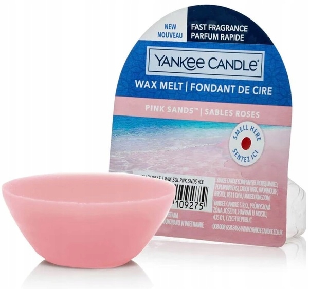 

Yankee Candle Wax Pink Sands 22g Wosk Zapachowy