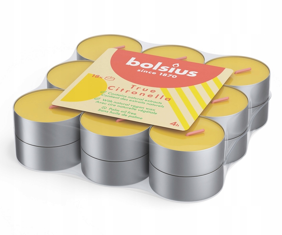 

Bolsius Podgrzewacze 4h True Citronella A'18