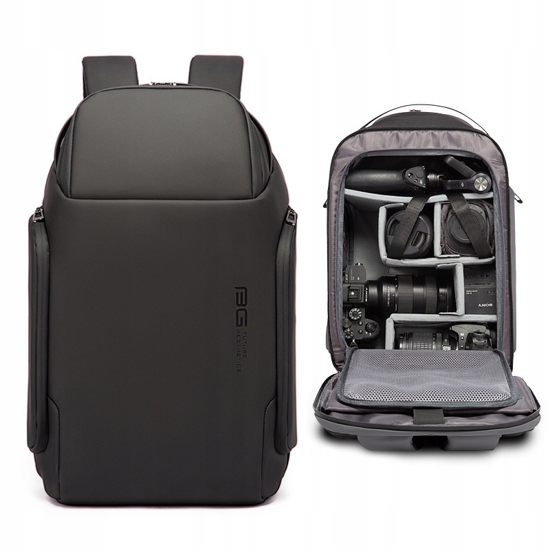 Plecak fotograficzny Bange 7277-15 na aparat i laptopa 15,6 czarny