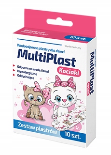 

Zestaw Plastrów Dla Dzieci MultiPlast Kociaki