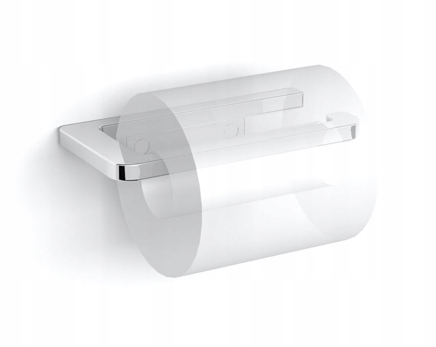 Držák na toaletní papír bez krytu chrom Stella Next