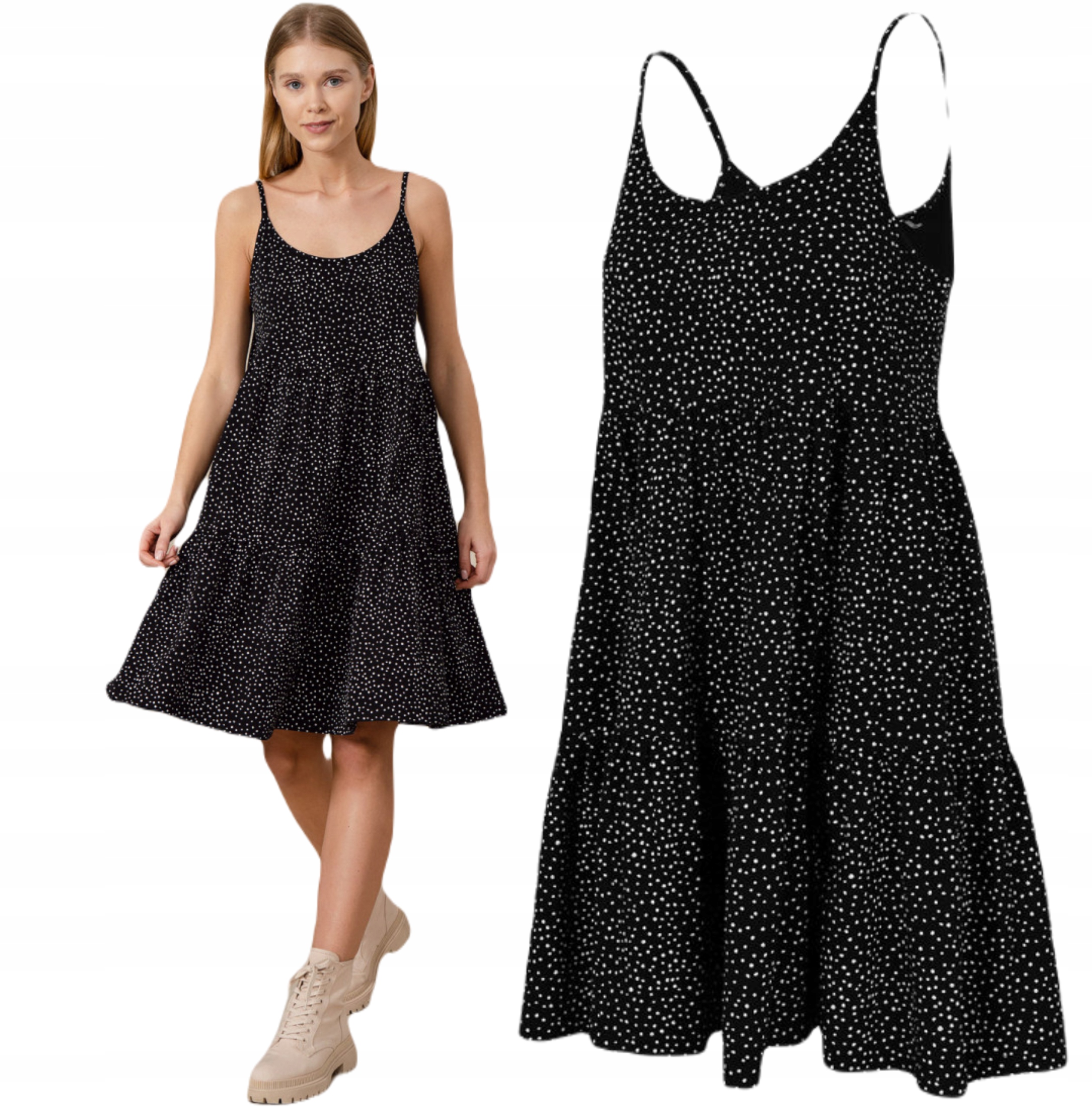 

Sukienka Letnia 4F Bawełna Oversize SUDD601A S