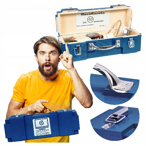 solidna SKRZYNKA na WHISKEY dla INFORMATYKA KORPO PRACA urodziny