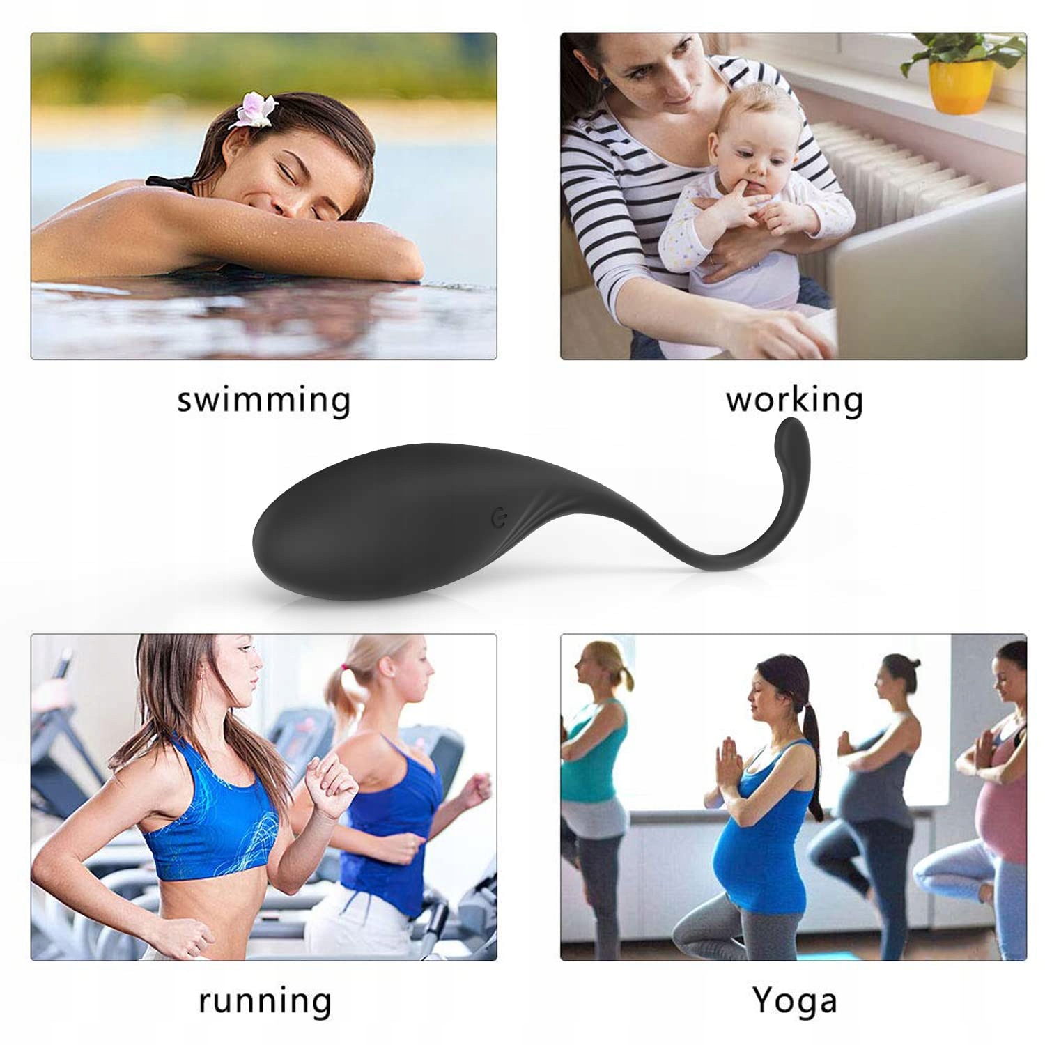 KEGEL BALL KIT Trening Mięśni Kegla Dla Kobiet Kontrola Pęcherza — miniatura 3