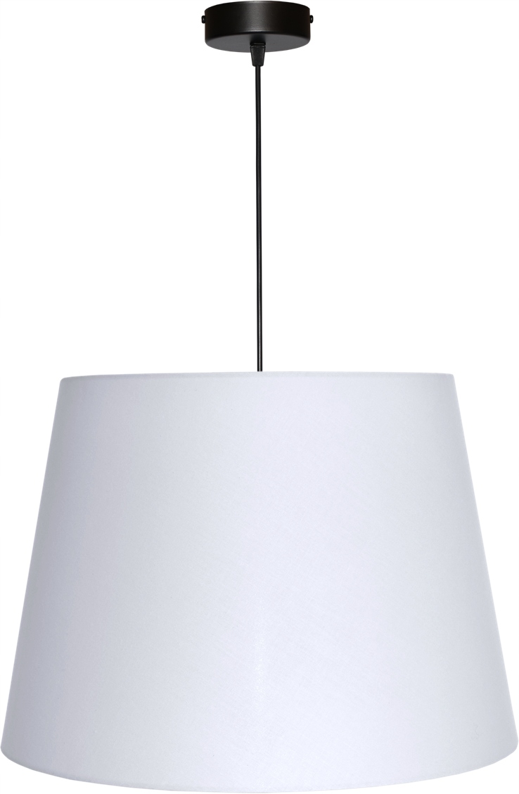 Závěsná lampa Závěsný lustr E27 Bílý Studený Kužel 30x40 h28 Mirano