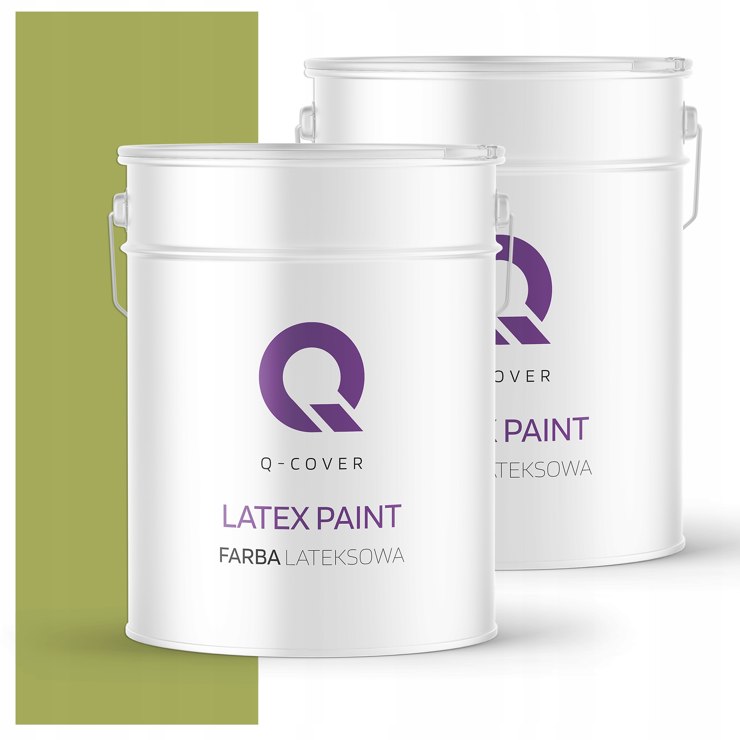 Latexová farba na interiér steny Stropy 10L Hlboká hrachová matná tmavá