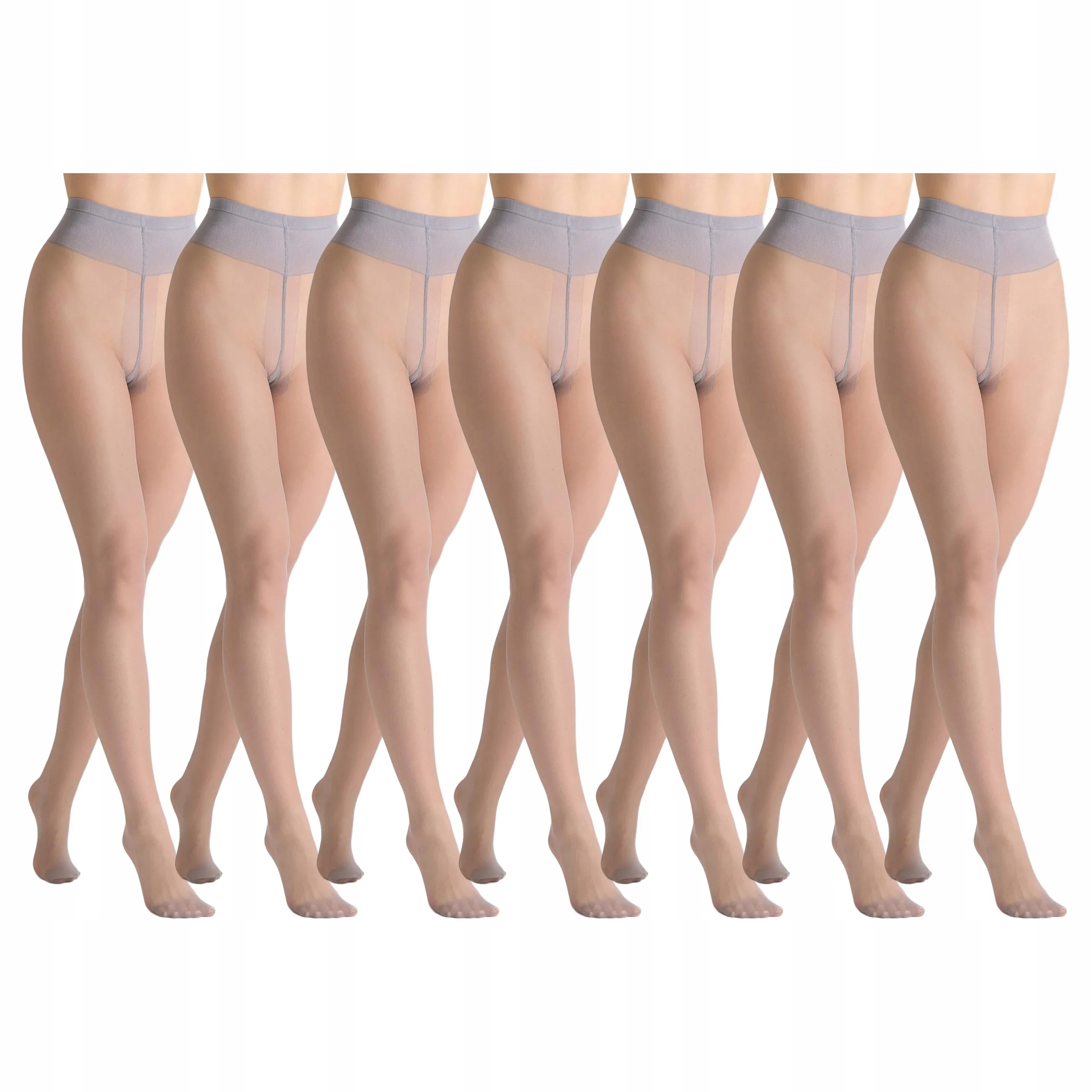 7 x Punčocháče hladké Exclusive Silk 15 den Marilyn Perle 1/2