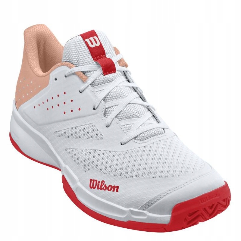 Tenisové Boty Wilson Kaos Stroke 2.0 Wh/peach Par/lnfra Red Women 37 1/3