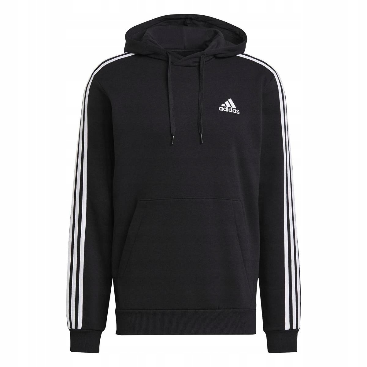 Pánská mikina s kapucí Adidas M 3S Fl Hd S