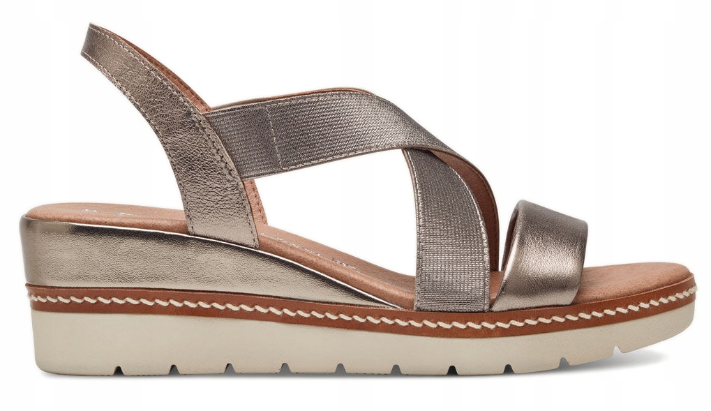 Dámské Sandály Na Platformě, Elegantní Pro Každodenní Nošení, Dámské Marco Tozzi 39