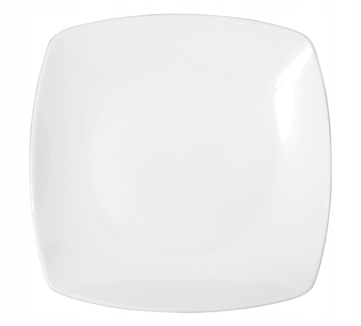 C000 TALERZ PŁYTKI 25,5 BIAŁY AKCENT CHODZIEŻ