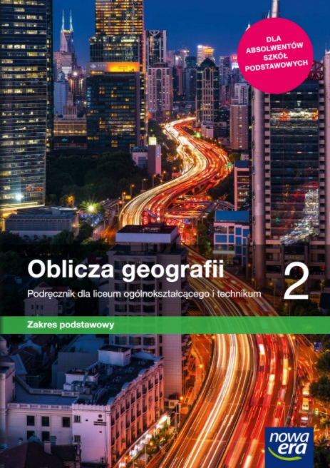 OBLICZA GEOGRAFII 2 PODRĘCZNIK NOWA ERA LICEUM ZP