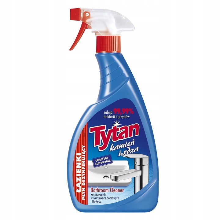

Tytan Płyn dezynfekujący w sprayu do łazienki kami