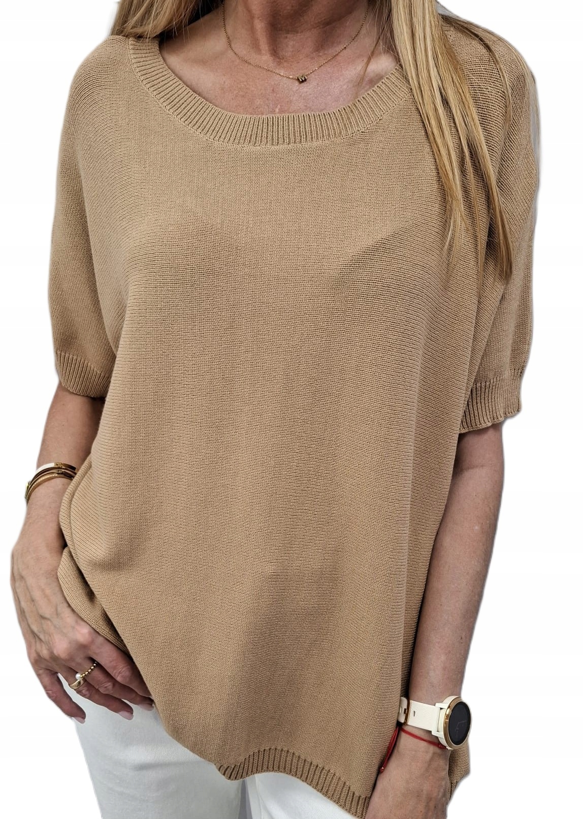 Cocomore Svetr Oversize Camelový New