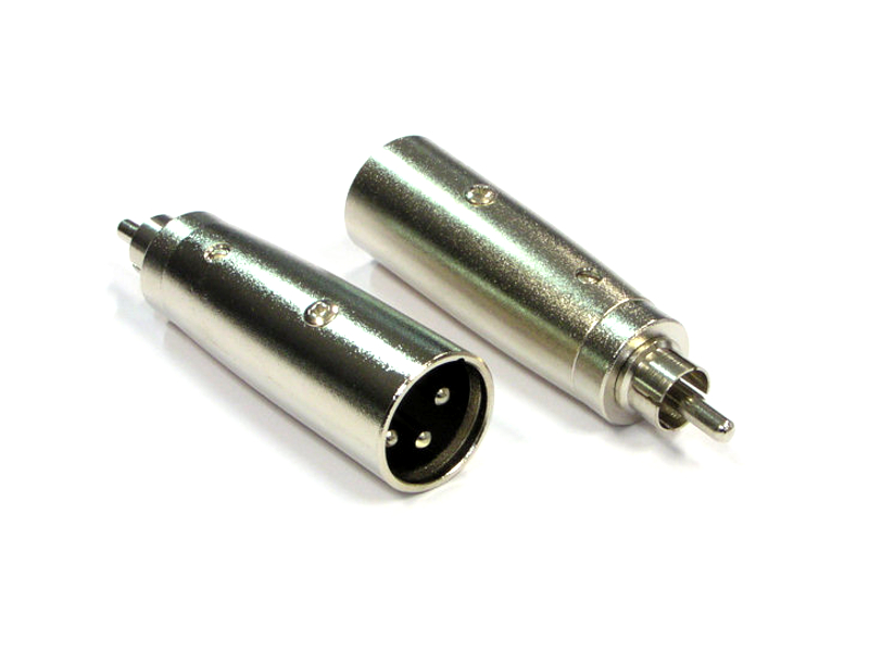 Wtyk Rca Chinch na wtyk Xlr 3 Pin