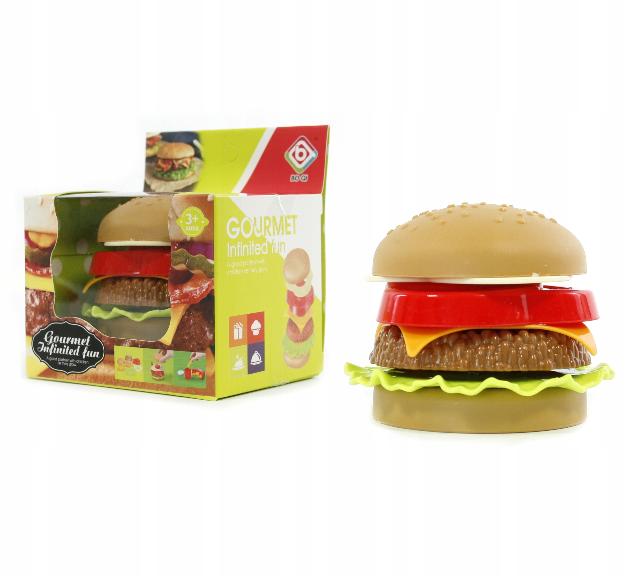 

Hamburger Do Składania zabawkowe jedzenie Kanapka