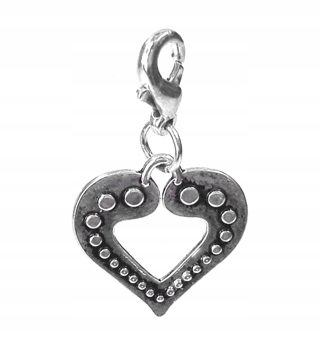 

Zawieszka charms serce serduszko