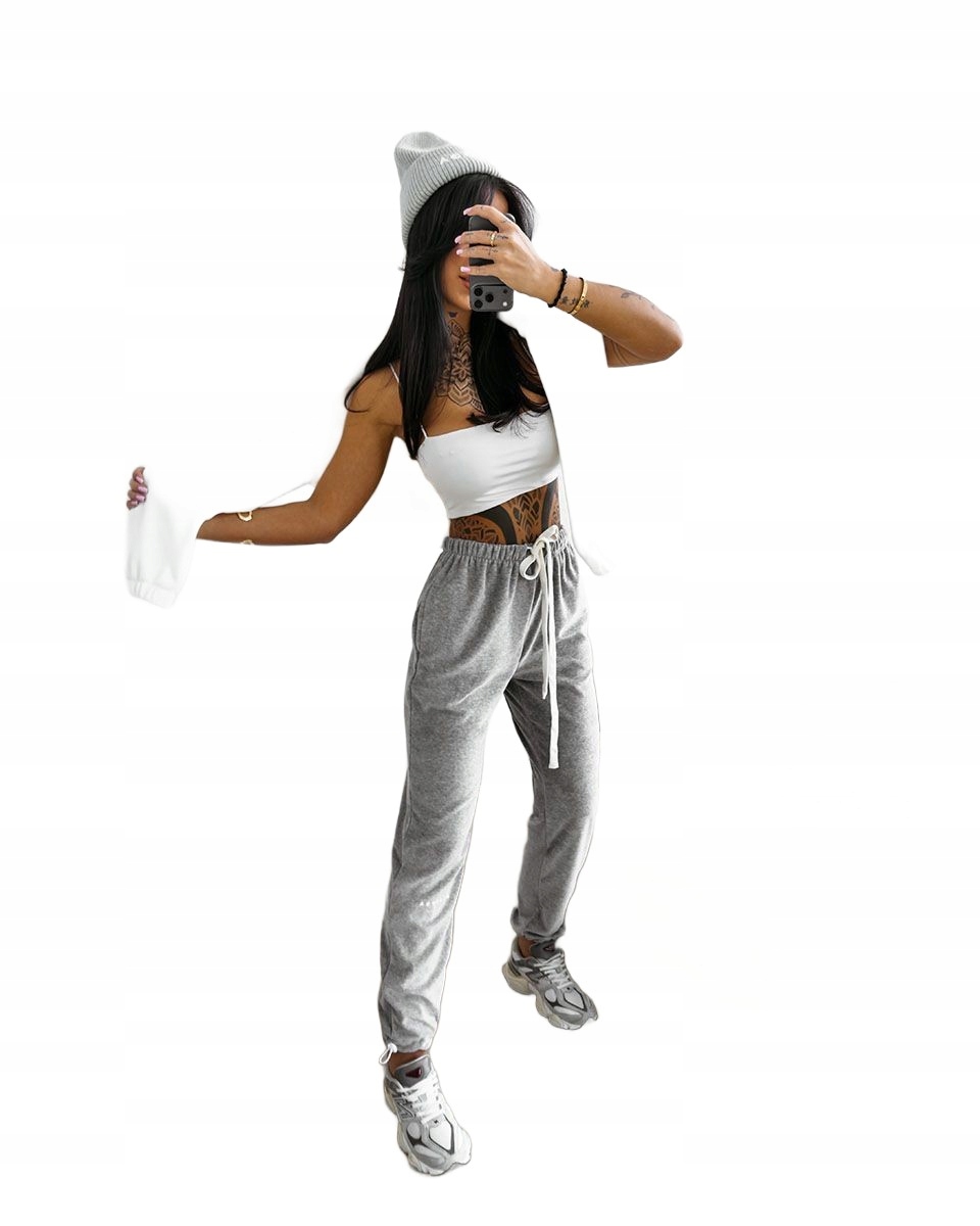 Spodnie damskie Olavoga Nesa 2026 szare M