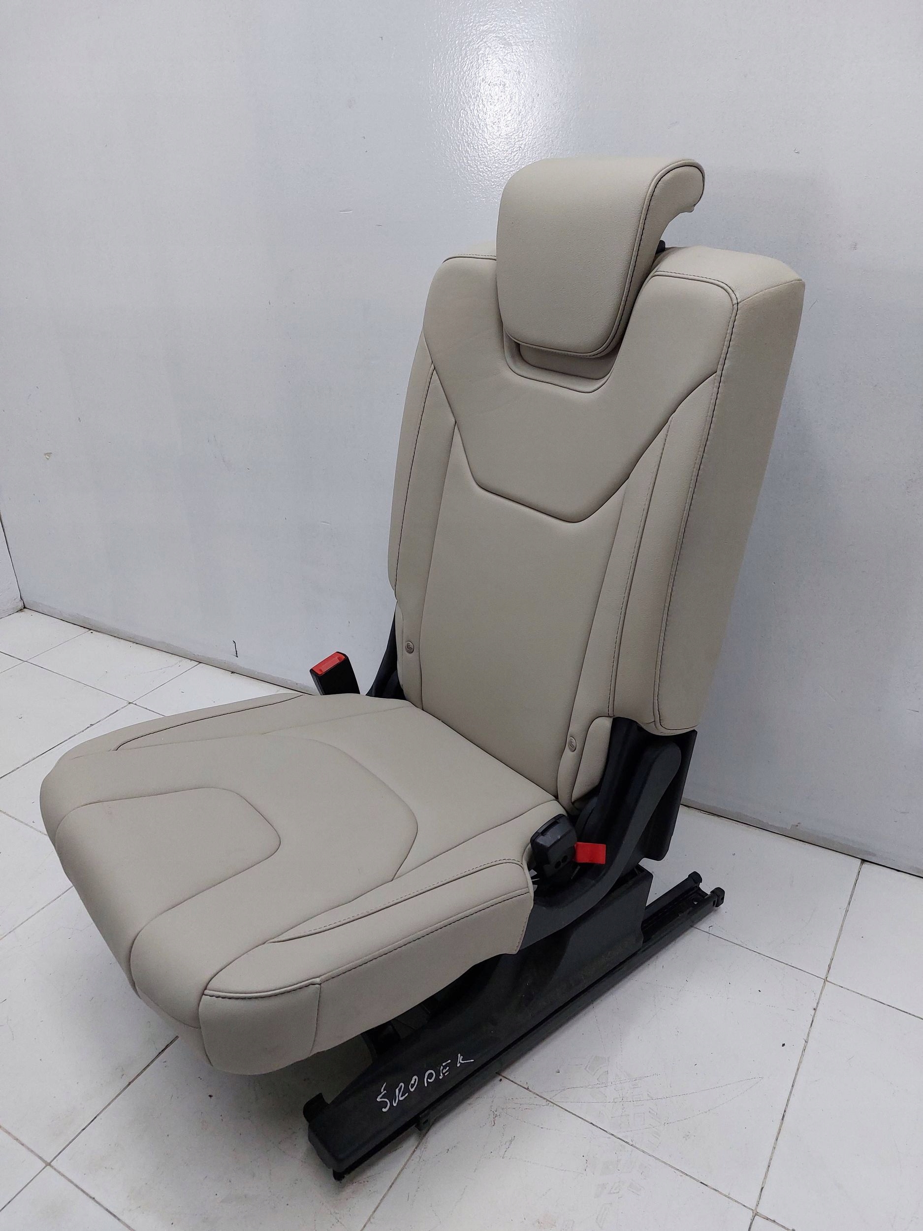 FORD S-MAX MK2 GALAXY MK4 19r Sitz mitte DRUGI RZAD Leder