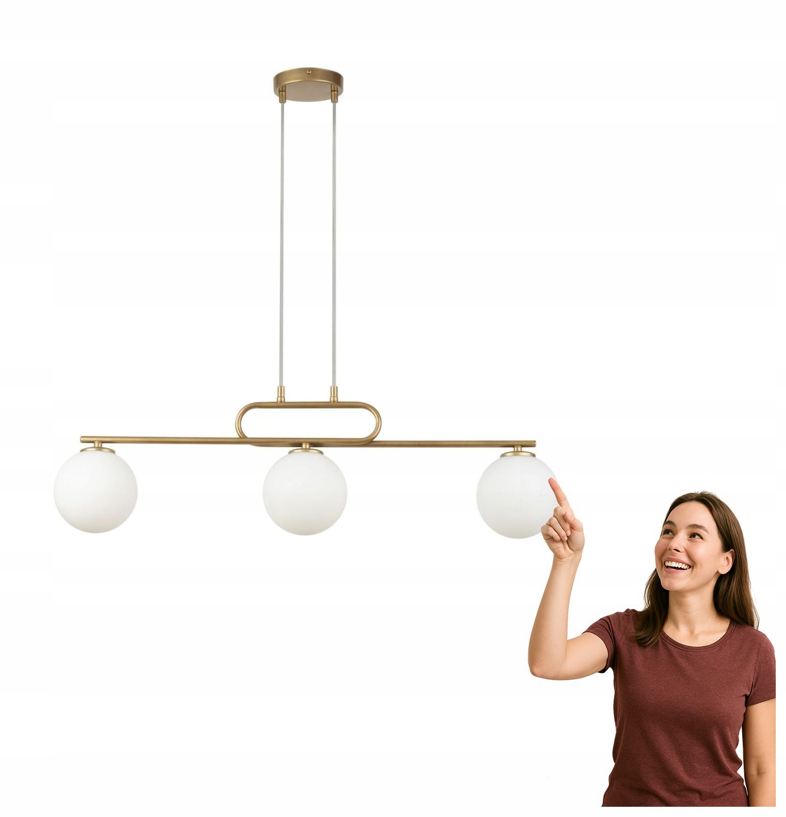 Závesná lampa Tes 3 33633 Sigma Lighting