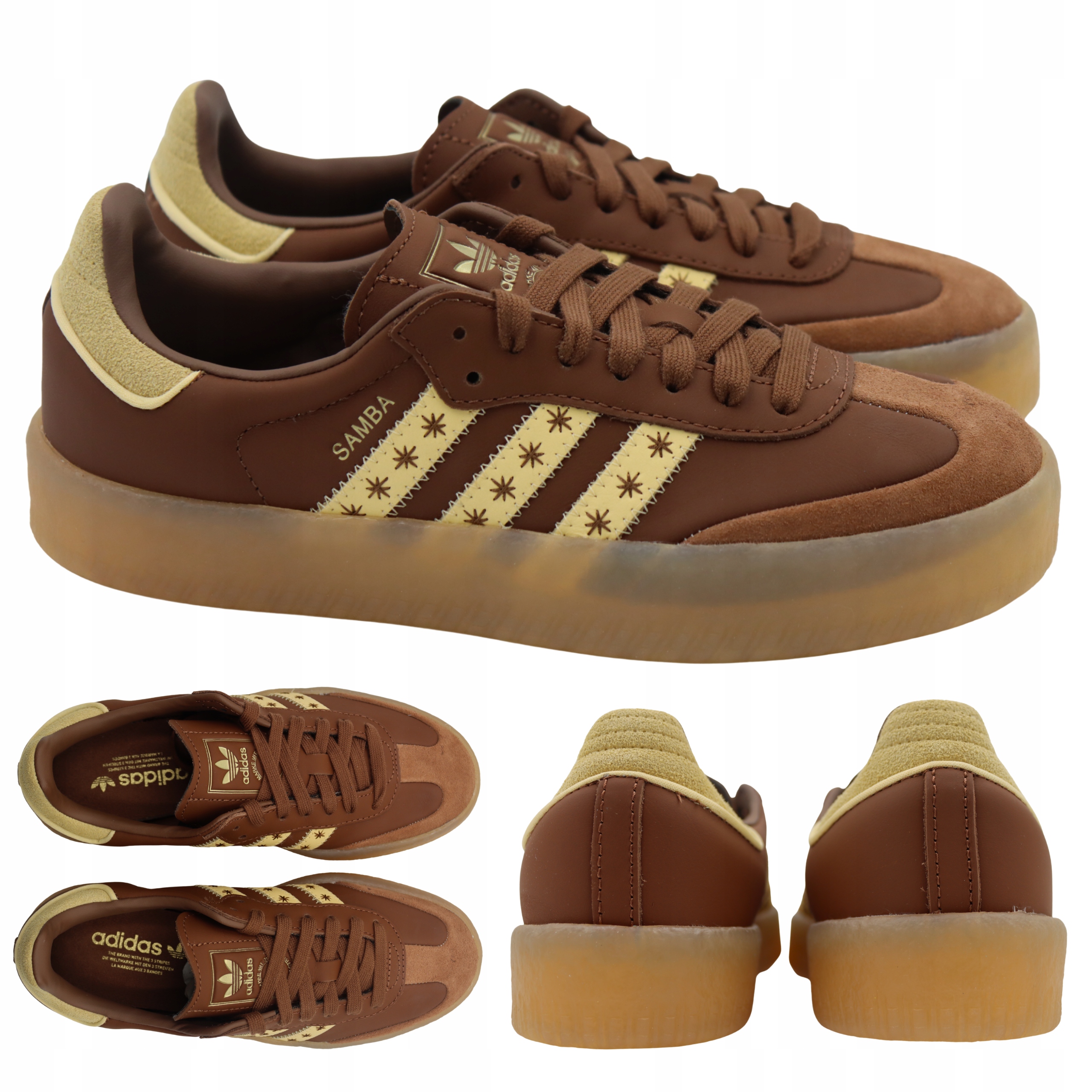 Dámské Sportovní Boty Pohodlné Kožené Adidas Sambae W JS3958 vel. 38 2/3