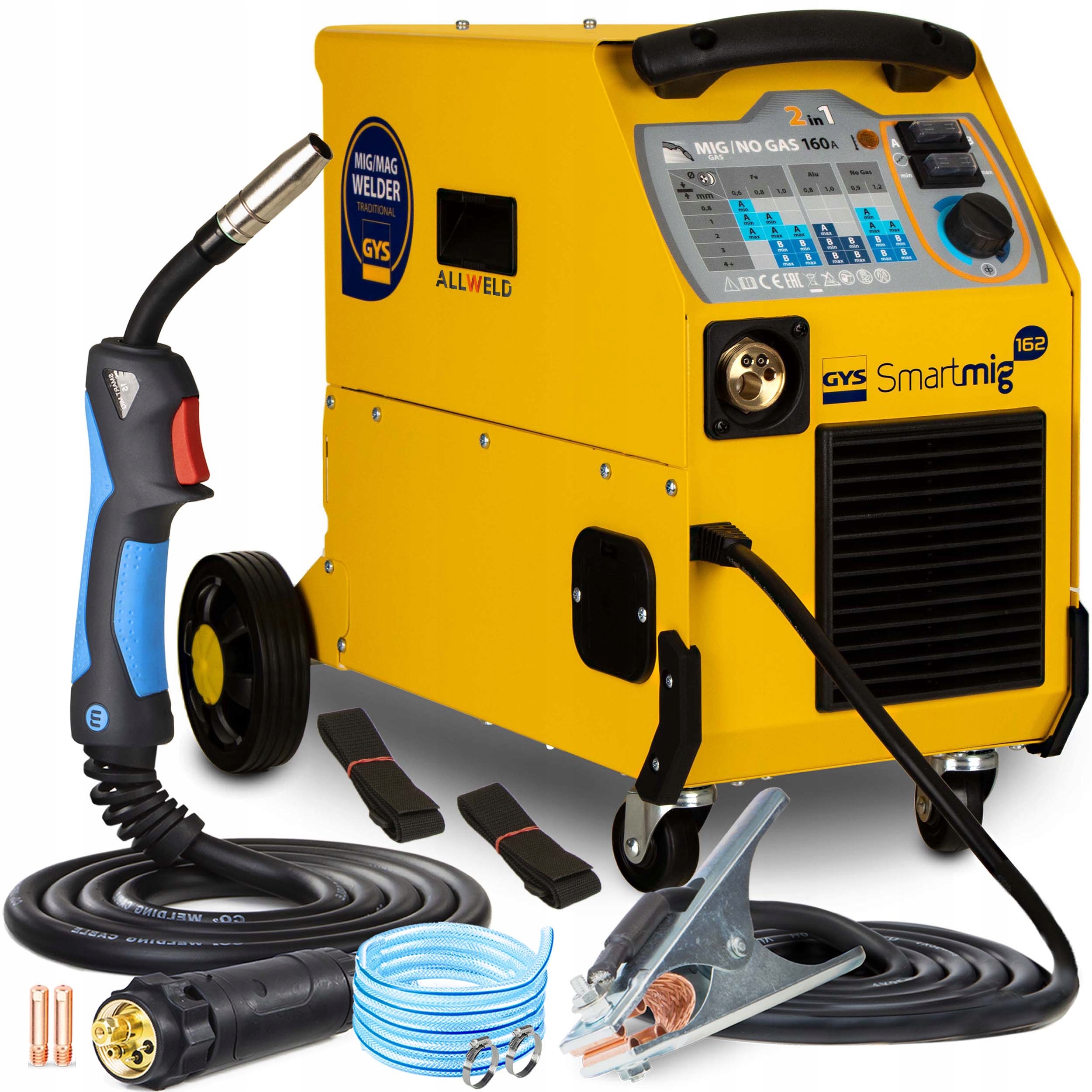 svařovací přístroj Mig/mag (bez redukčního ventilu) Gys Smartmig 162