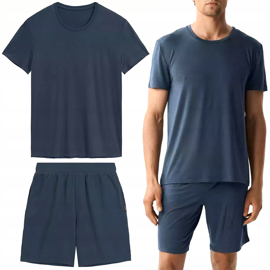 Pánské Pyžamo Atlantic BNMP-005 krátký letní komplet z Viskózy M