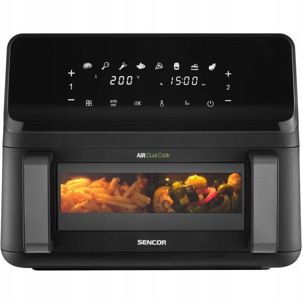 Horkovzdušná fritéza Sencor Sfr 9650BK