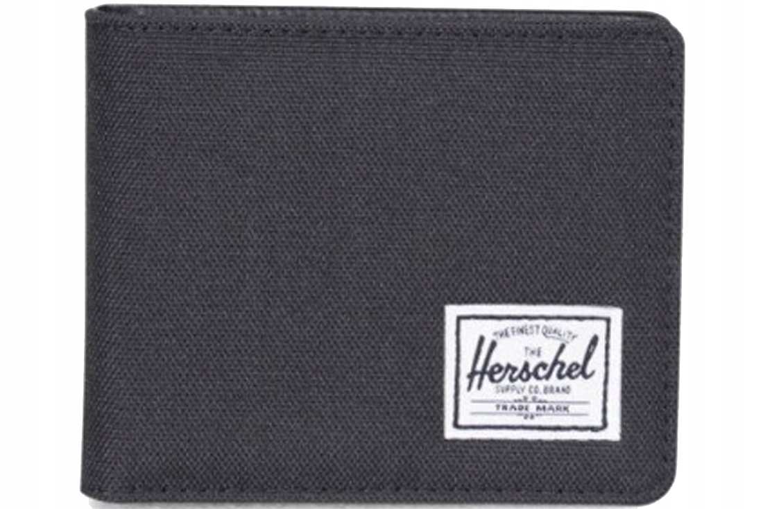 Herschel Hank Wallet [uni] Unisexová peněženka Polyester Černá