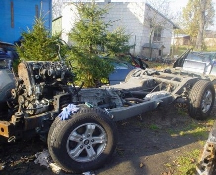 KIA SORENTO I 2003- RAMA PODWOZIA NADWOZIA