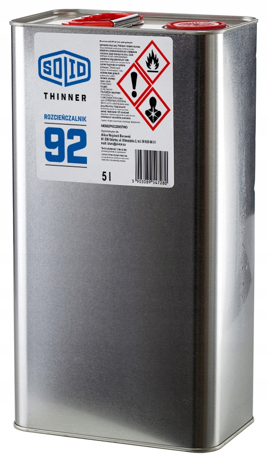 Rozředidlo Solid Thinner 92 5 l