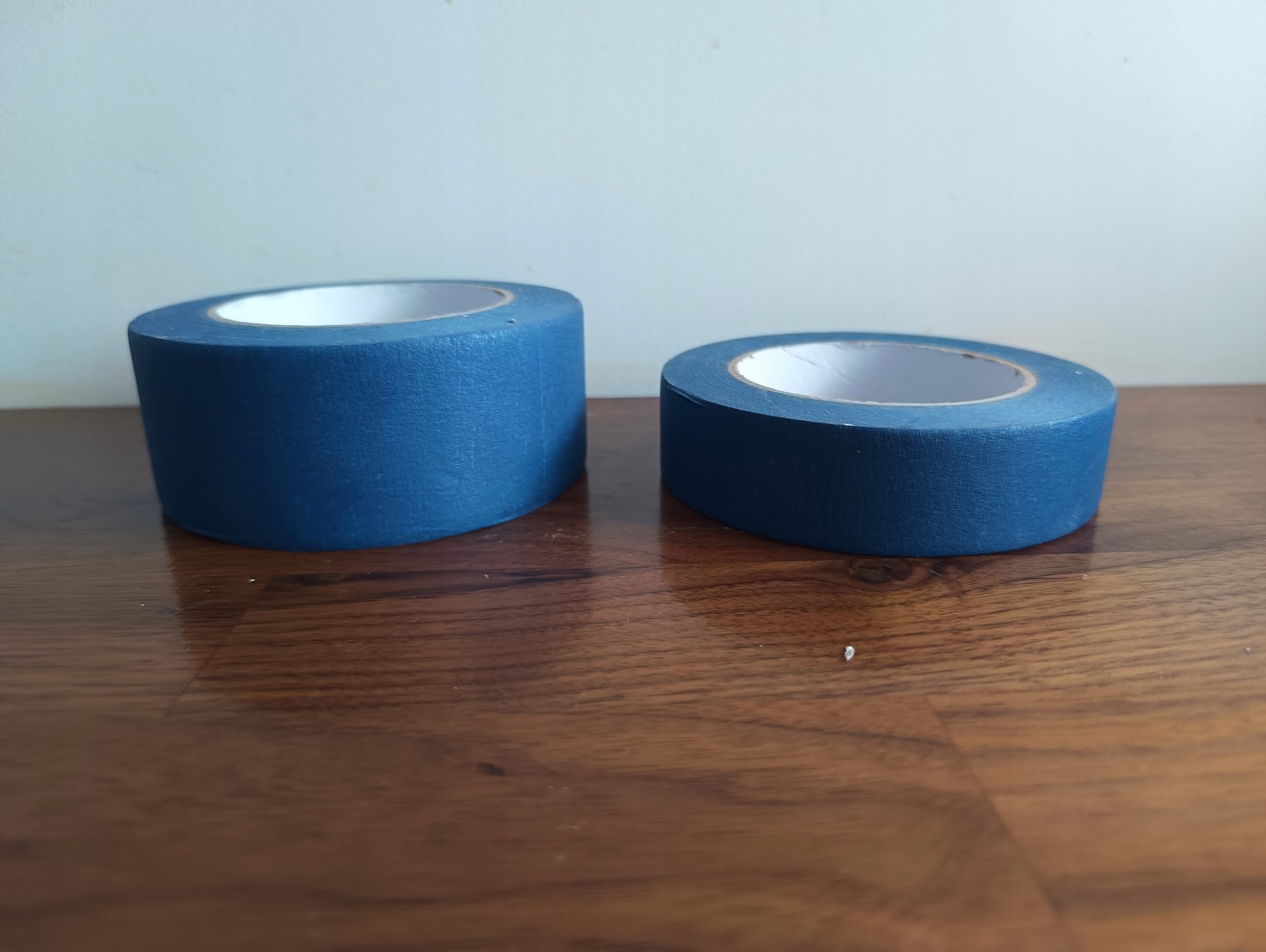 TAŚMA malarska precyzyjna niebieska blue 48mm 50m JAKOŚĆ CIEMNONIEBIESKA Wielkość oczka 1 mm