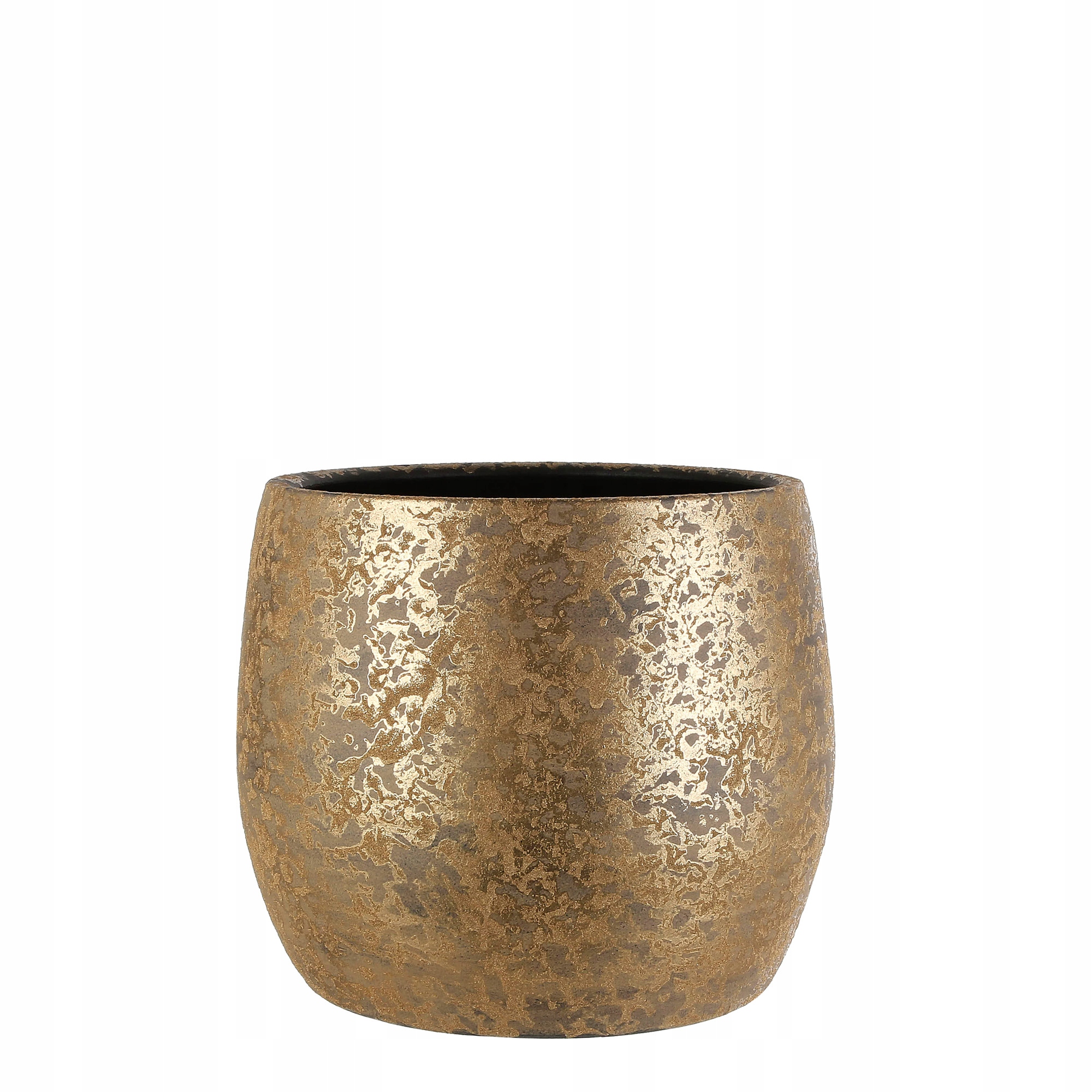 

złote ceramiczne doniczki Clemente 25/20 cm Design