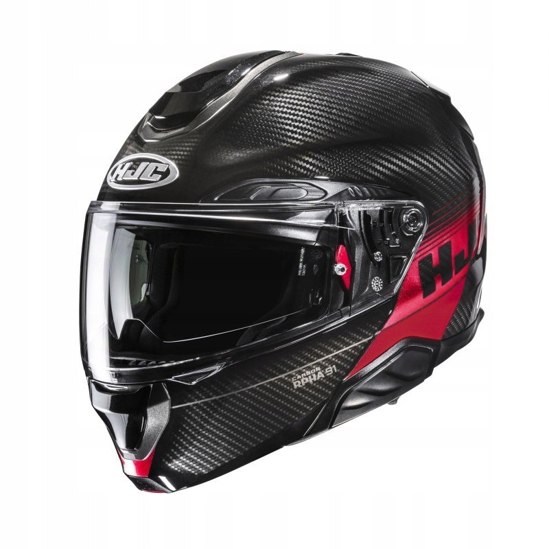 Motocyklová Prilba Hjc RPHA91 Carbon Elig Red S