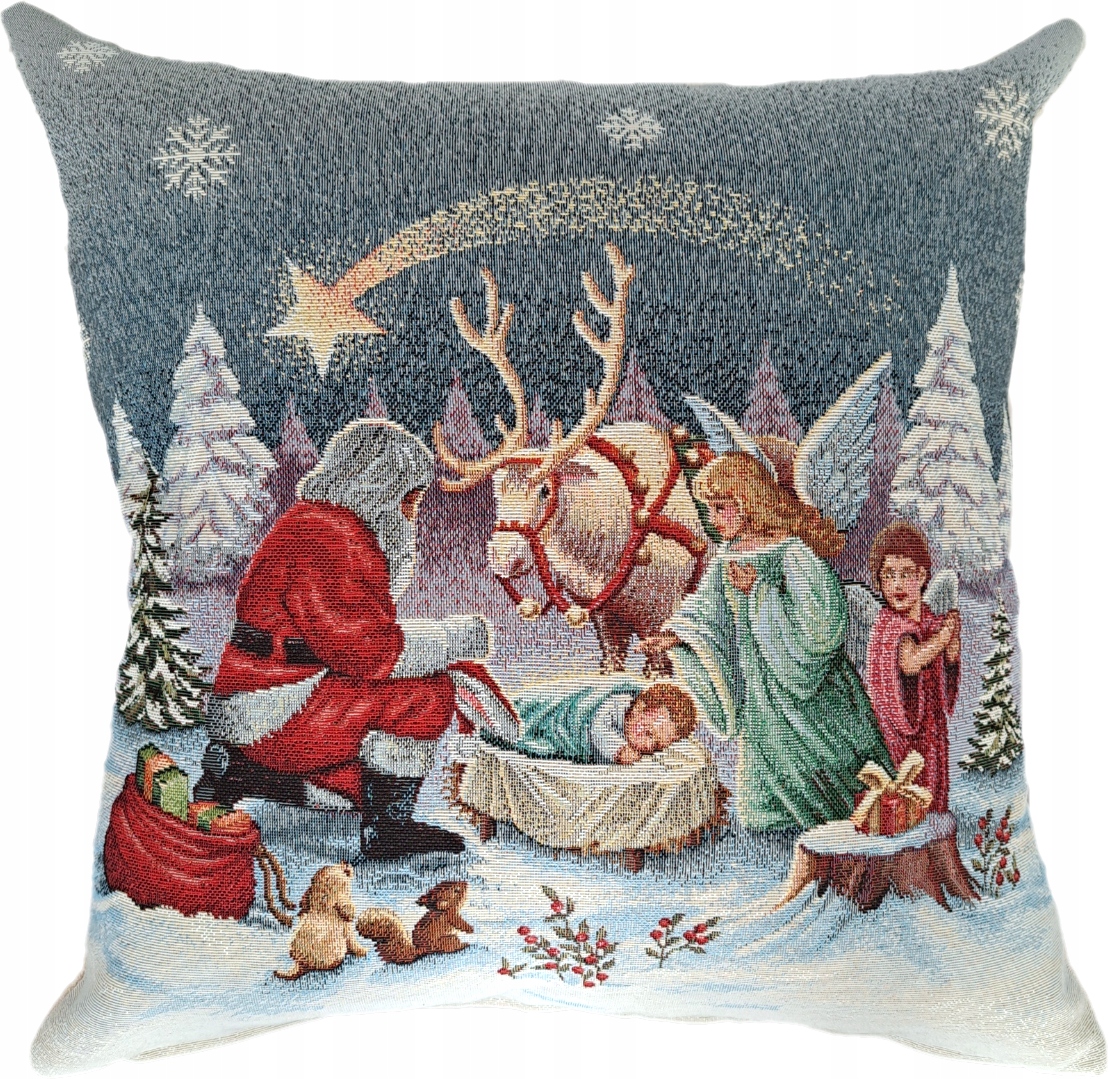 

Poszewka gobelinowa ozdobna świąteczna 45x45 cm