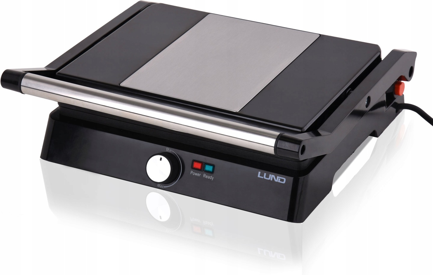 MOCNY GRILL ELEKTRYCZNY OPIEKACZ ROZKŁADANY LUND Marka Lund