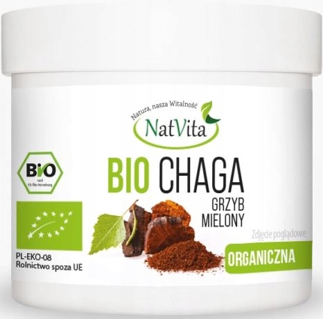 

NatVita Bio Chaga Inonotus obliguus Grzyb Mielony