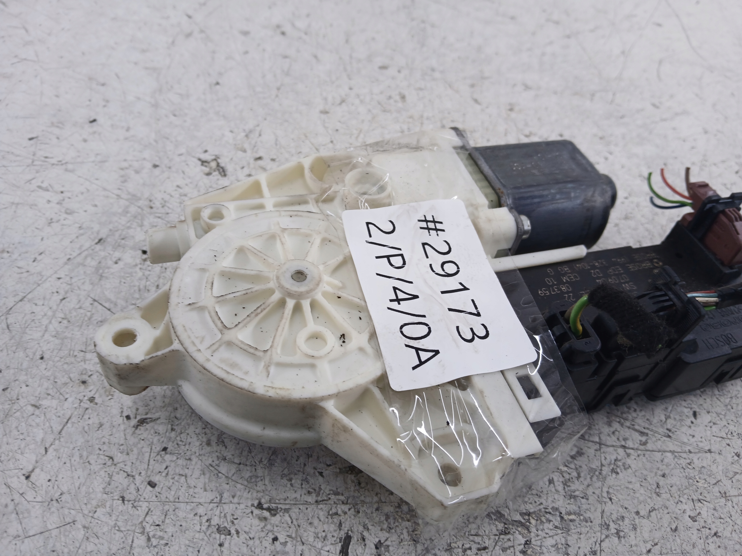 PEUGEOT 407 mini motor windows left front