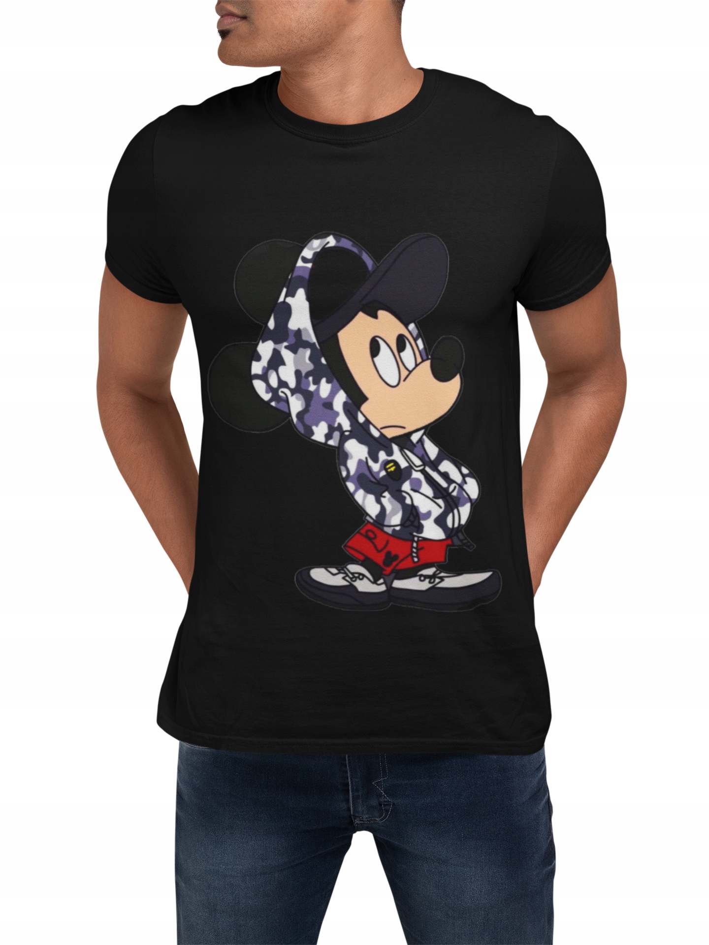 

Koszulka T-shirt męski- bajki- myszka miki- L