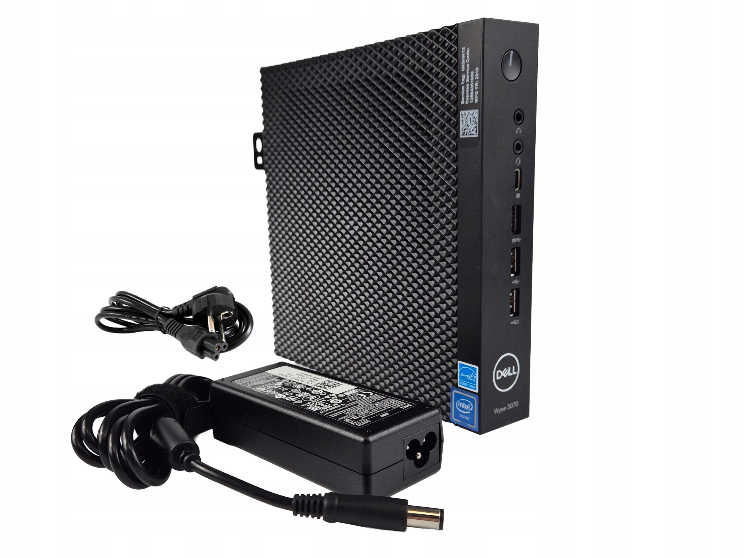 Terminal Dell Wyse 5070 Celeron J4105 1.5GHz 4GB PC4 16GB Ssd Zasilacz Nowy